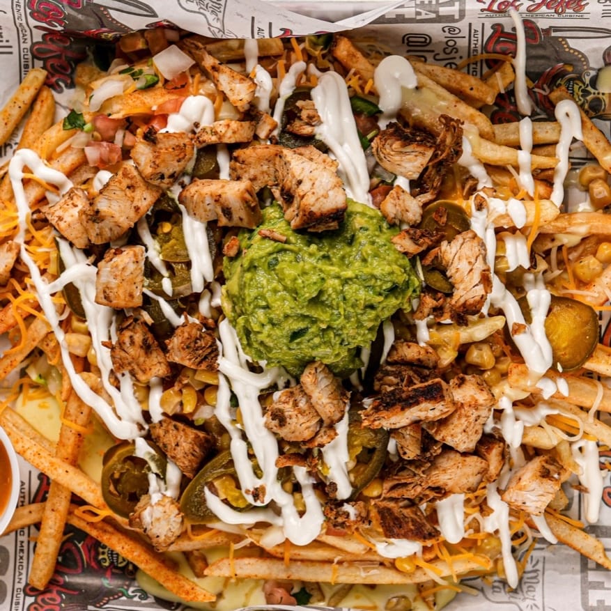 Jefes loaded fries.