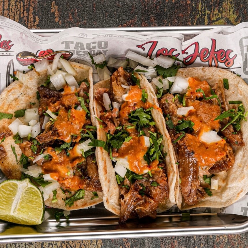 Carnitas tacos.