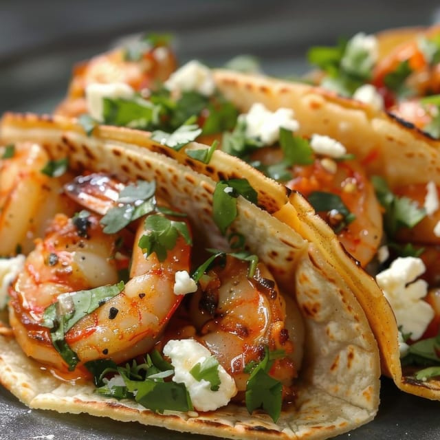Gulf shrimp tacos.