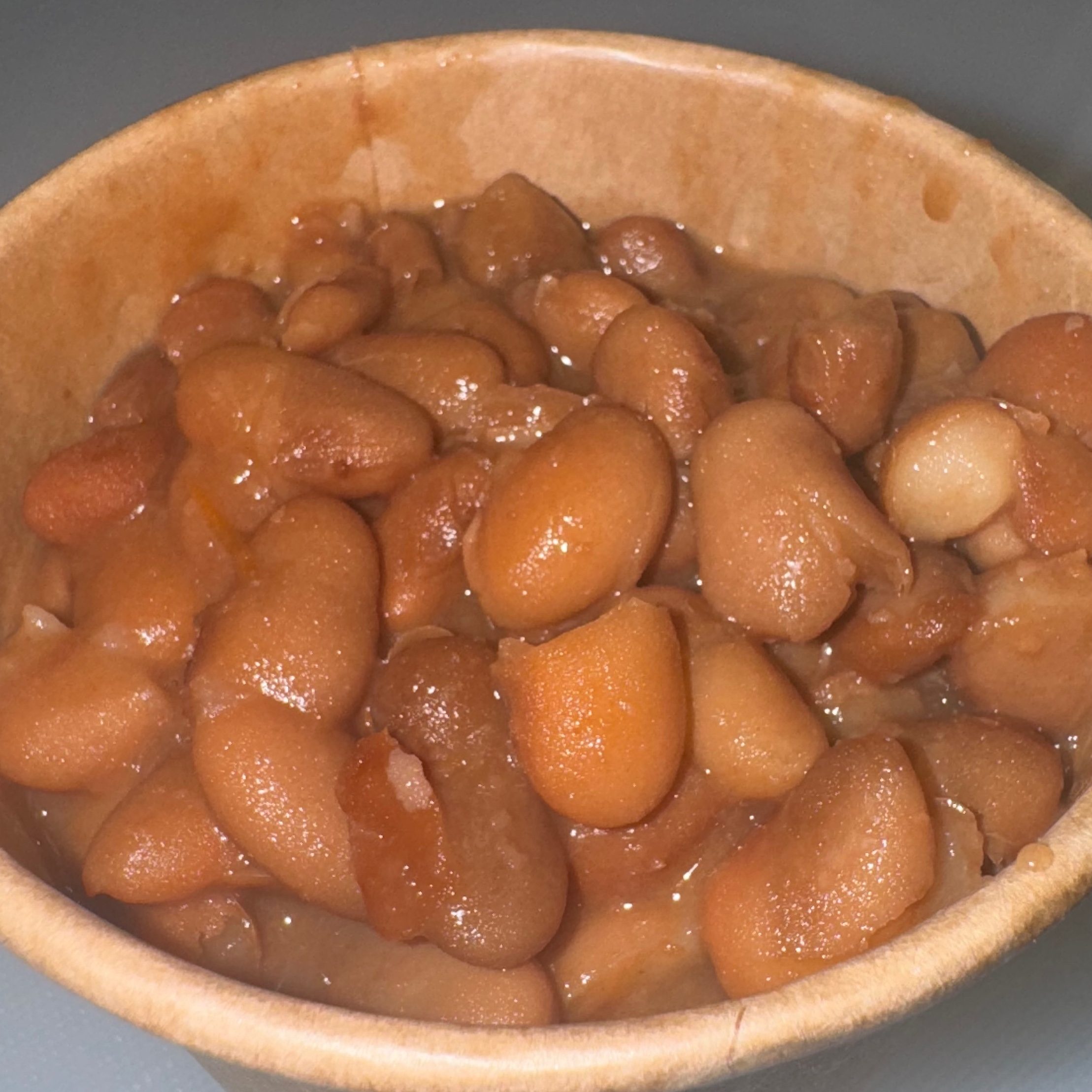Side of pinto beans.