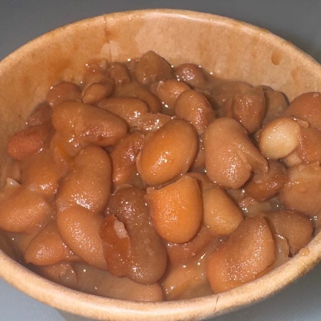 Side of pinto beans.