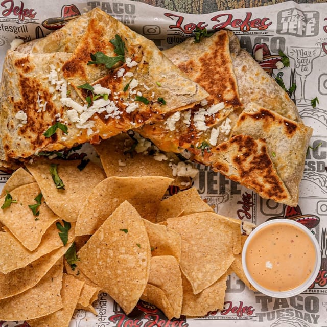 Jefes crunch wrap.