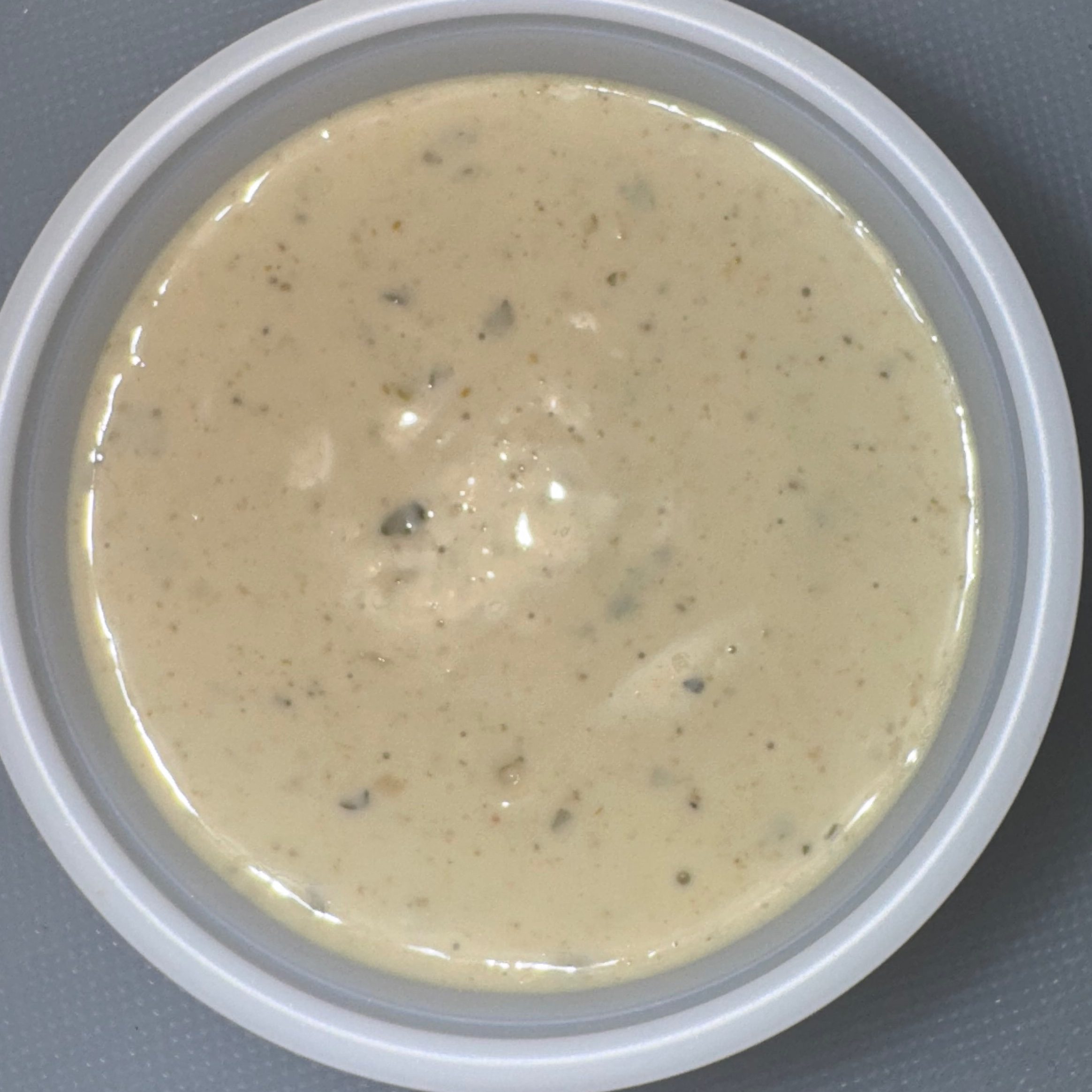 Side of 2oz jalapeño ranch.