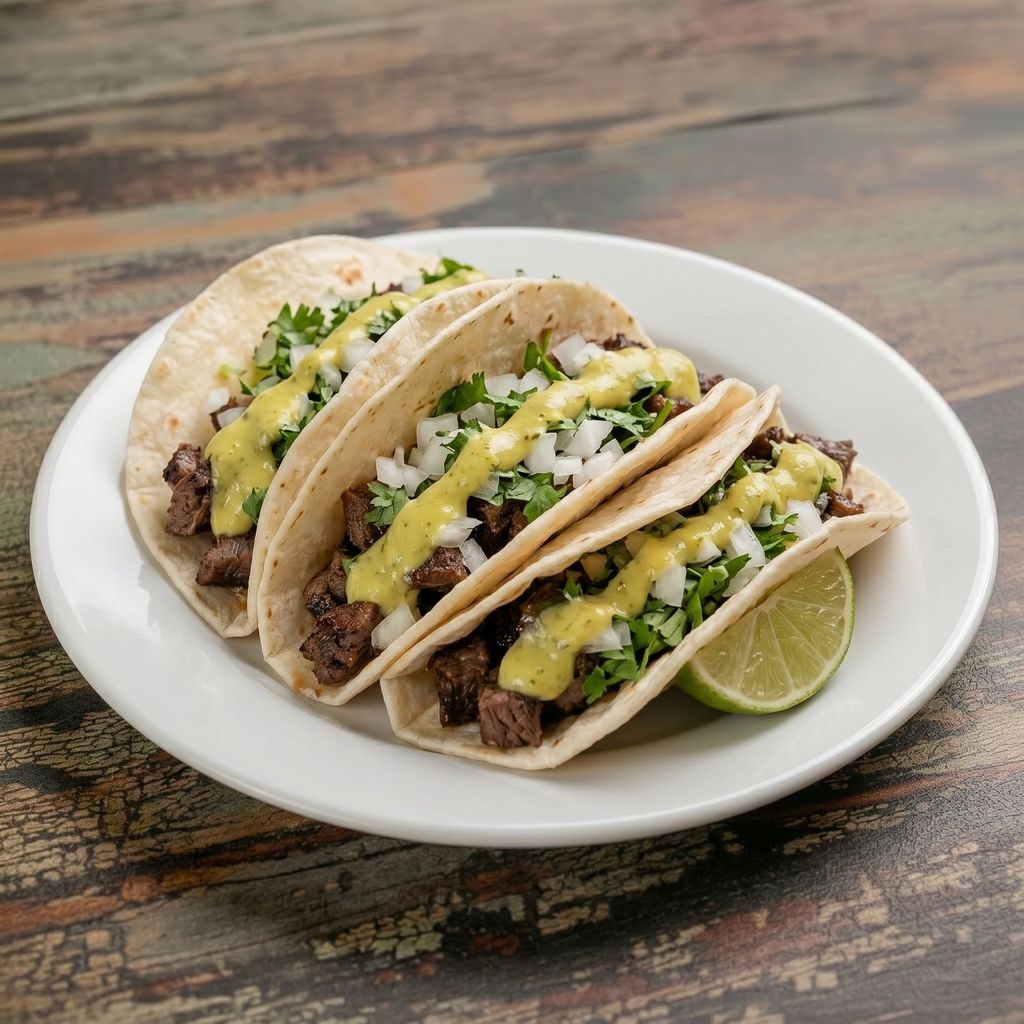 Carne asada tacos.